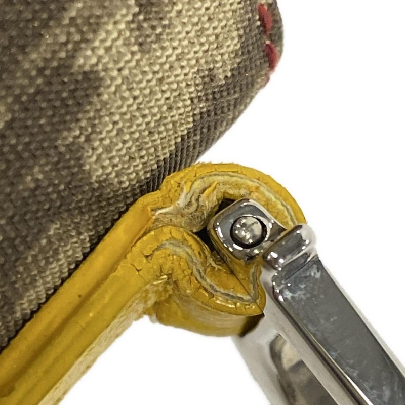 Dior Christian Dior Shoulder Bag Rasta Trotter Beige and Dark Brown Leather