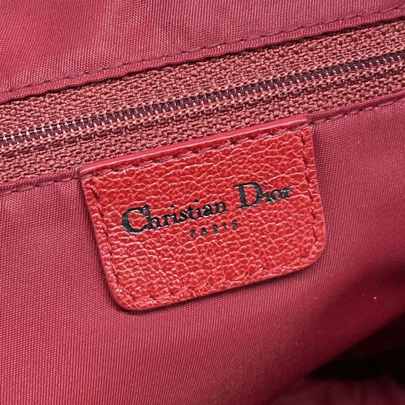 Dior Christian Dior Shoulder Bag Rasta Trotter Beige and Dark Brown Leather