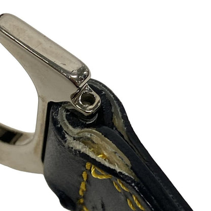 Dior Christian Dior Shoulder Bag Saddle Bag Trotter Ivory and Navy Silver