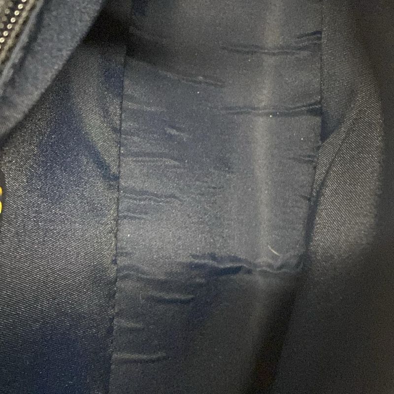 Dior Christian Dior Shoulder Bag Saddle Bag Trotter Ivory and Navy Silver