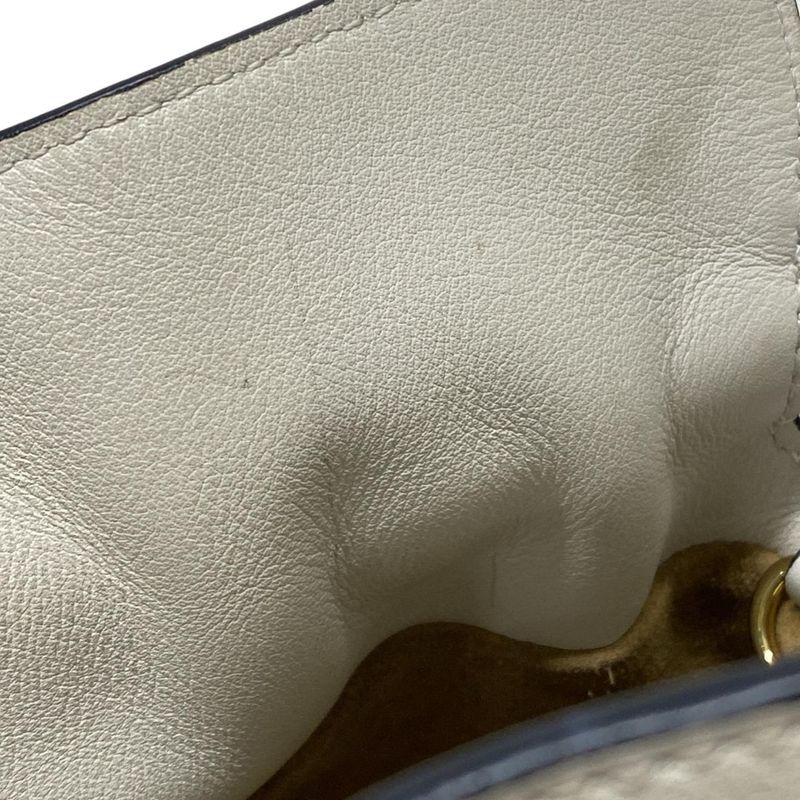 Loewe Flamenco Clutch Mini Ivory
