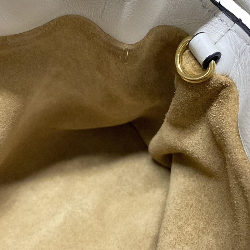 Loewe Flamenco Clutch Mini Ivory