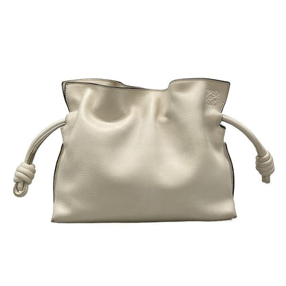 Loewe Flamenco Clutch Mini Ivory