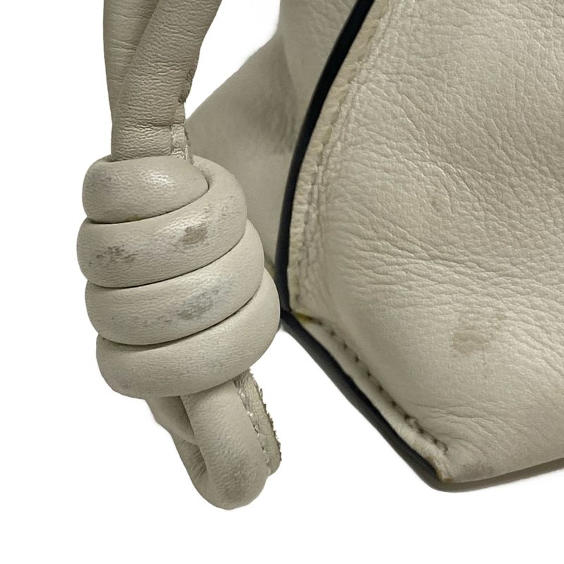 Loewe Flamenco Clutch Mini Ivory