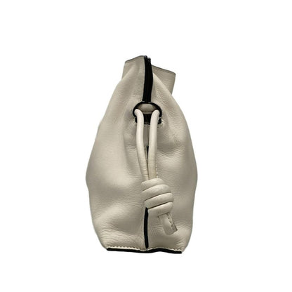 Loewe Flamenco Clutch Mini Ivory
