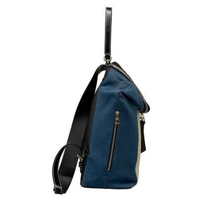 Loewe Backpack Sac Goya Backpack Blue X Black X Multi Charles Rennie Mackintosh