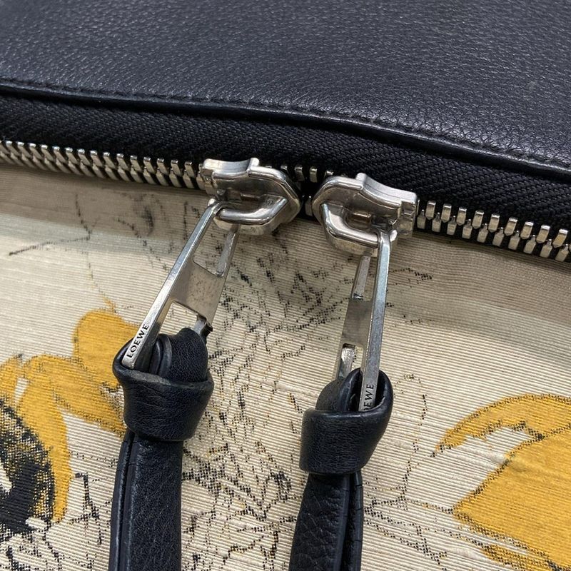 Loewe Backpack Sac Goya Backpack Blue X Black X Multi Charles Rennie Mackintosh