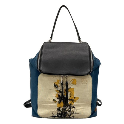 Loewe Backpack Sac Goya Backpack Blue X Black X Multi Charles Rennie Mackintosh