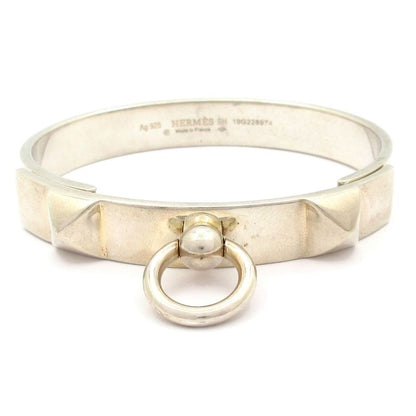 Hermes Bangle Collier de Chien Silver Size: Sh