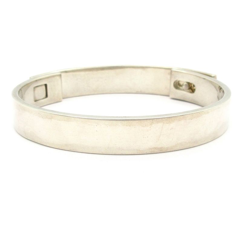 Hermes Bangle Collier de Chien Silver Size: Sh
