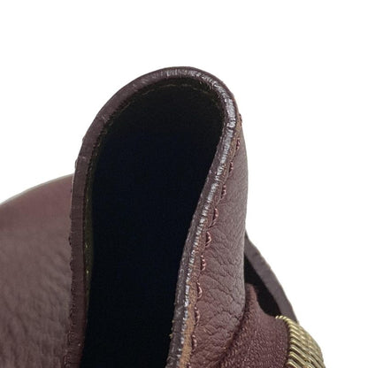 Celine Handbag Luggage Mini Shopper Bordeaux Leather