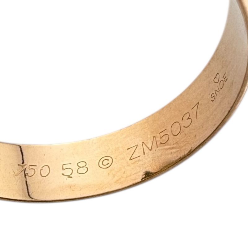 Cartier Trinity Ring Size 18.5 18k Gold 18K Yellow Gold Unisex Cartier Preowned