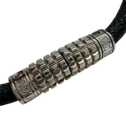 Louis Vuitton Bracelet Women Men Brand Graphite Damier Graphite Canvas Bracelet