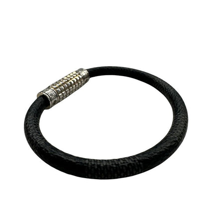 Louis Vuitton Bracelet Women Men Brand Graphite Damier Graphite Canvas Bracelet