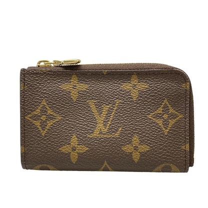 Louis Vuitton Coin Case Monogram Porte Cles Noir M83612 Blue Olympe