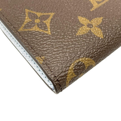 Louis Vuitton Coin Case Monogram Porte Cles Noir M83612 Blue Olympe