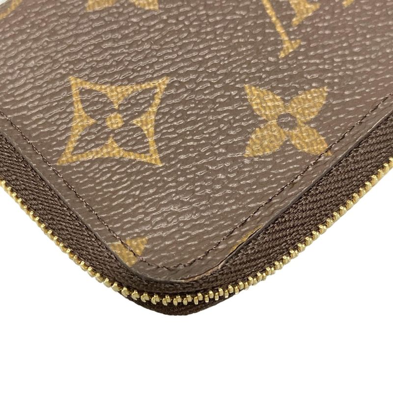 Louis Vuitton Coin Case Monogram Porte Cles Noir M83612 Blue Olympe
