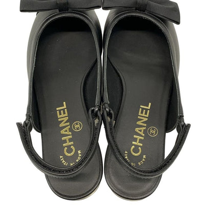Chanel Sandals 36 1 2 C Women's Excellent Condition - G45689 Black 2024ss