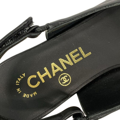 Chanel Sandals 36 1 2 C Women's Excellent Condition - G45689 Black 2024ss