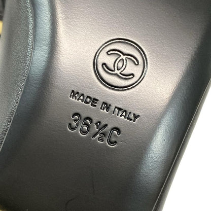 Chanel Sandals 36 1 2 C Women's Excellent Condition - G45689 Black 2024ss