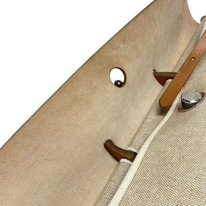 Hermes Herbag Her Bag GM Ivory×brown