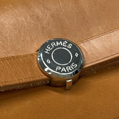 Hermes Herbag Her Bag GM Ivory×brown