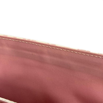 Dior Christian Dior Shoulder Bag Trotter Pink and White Rhinestone Pearl Flower