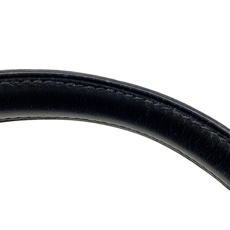 Hermes Handbag Kelly 32 Black Outside Stitching Gold Hardware