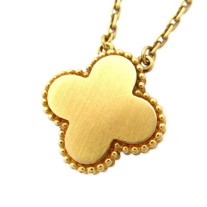 Van Cleef & Arpels Necklace Vintage Alhambra Vcarp2r700 18k Yellow Gold X Gold