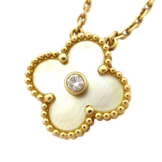 Van Cleef & Arpels Necklace Vintage Alhambra Vcarp2r700 18k Yellow Gold X Gold