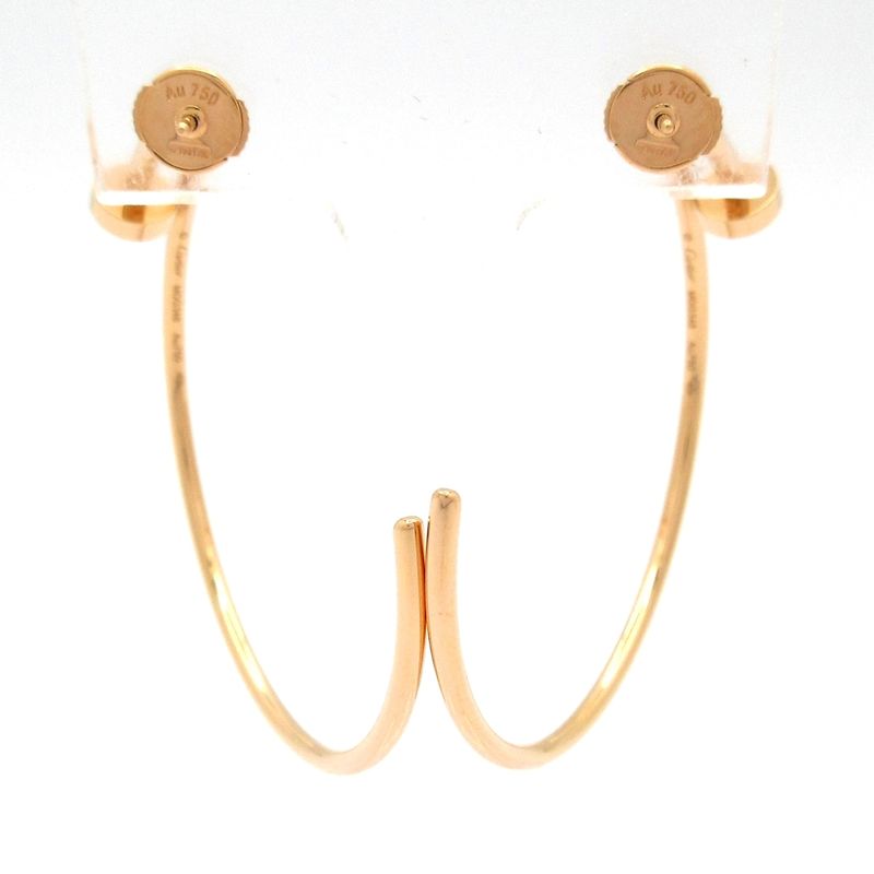 Cartier Earrings Excellent Condition Juste Un Clou 18k Pink Gold