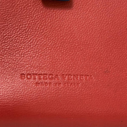 Bottega Veneta Notebook Excellent Condition - Red X Navy Leather