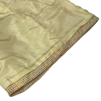 Chanel Skirt Suit Size 42 L Women - P02677 Beige X Orange X Multi Tweed