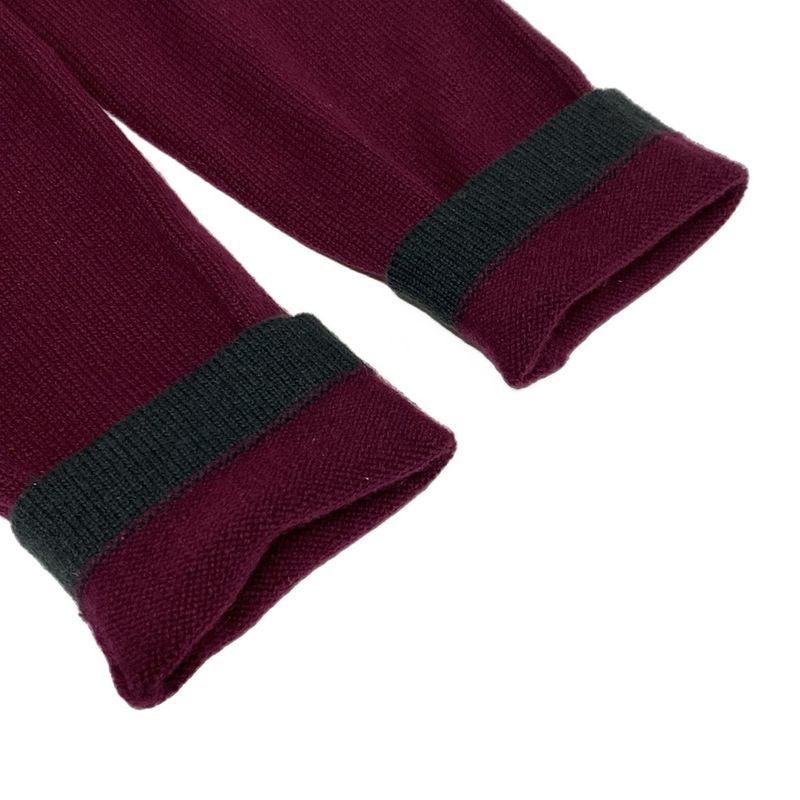 Chanel Cardigan Size 34 S Women's Excellent Condition P42029 Brown X Dark Green