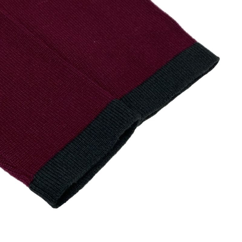 Chanel Cardigan Size 34 S Women's Excellent Condition P42029 Brown X Dark Green