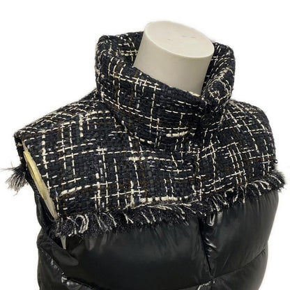 Chanel Down Vest Size 34 S Women's Excellent Condition Coconeige P59430 Black