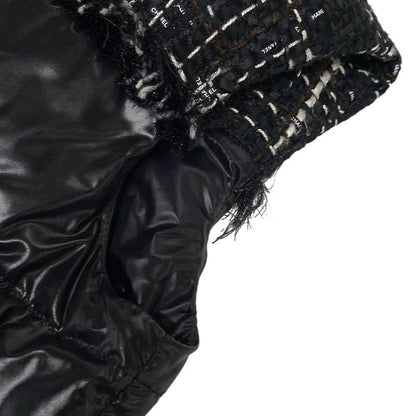 Chanel Down Vest Size 34 S Women's Excellent Condition Coconeige P59430 Black