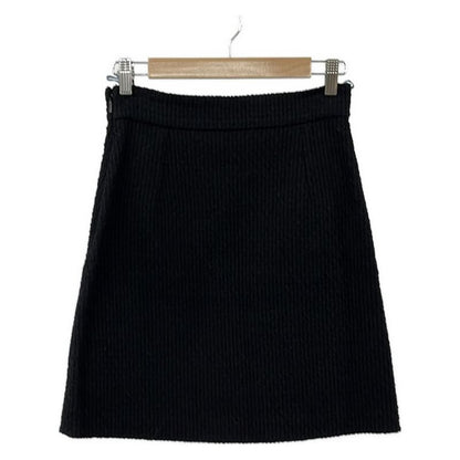 Gucci Skirt Size 40 M Women's Excellent Condition 481219 Black Tweed 2017