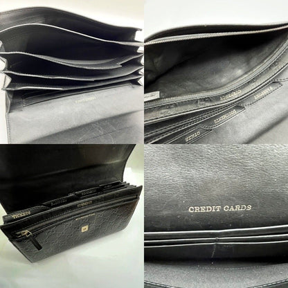 Gucci Travel Bag Clutch Bag GG with Box 163252 Black