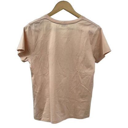 Celine Short-Sleeved T-Shirt Size L Women - 2x351501f Pink Logo Embroidery
