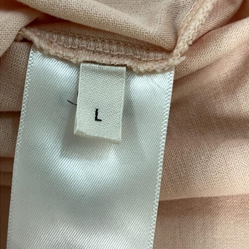 Celine Short-Sleeved T-Shirt Size L Women - 2x351501f Pink Logo Embroidery