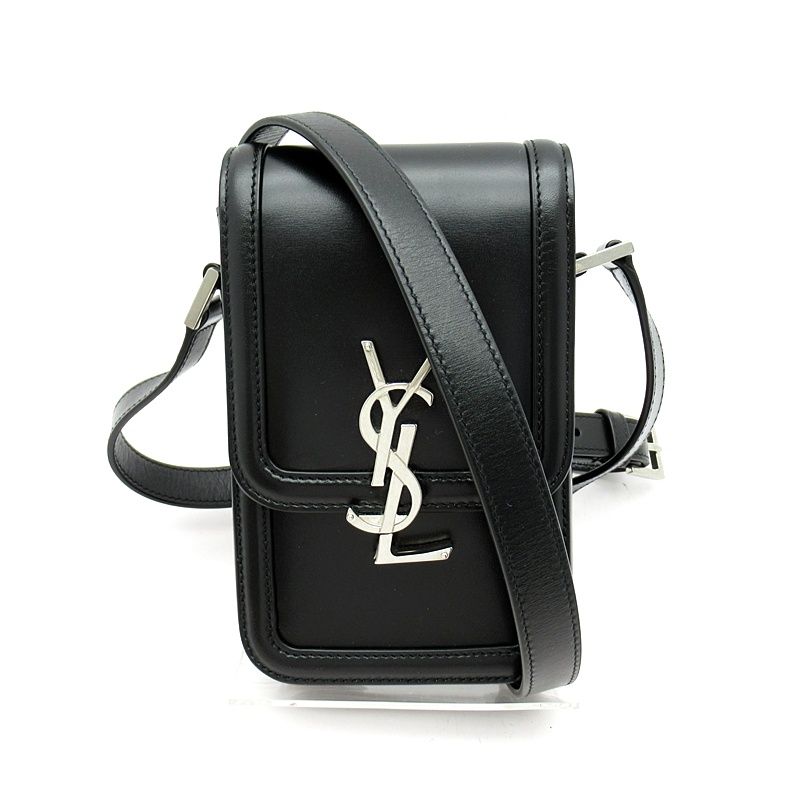 Yves Saint Laurent Solferino Mini Shoulder Bag 753963 Leather Women's Shoulder