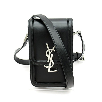 Yves Saint Laurent Solferino Mini Shoulder Bag 753963 Leather Women's Shoulder