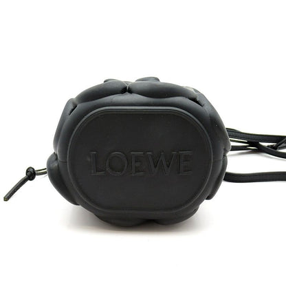 Loewe Anagram Inflated Pocket Shoulder Bag Rubber Canvas Women's Shoulder Bag