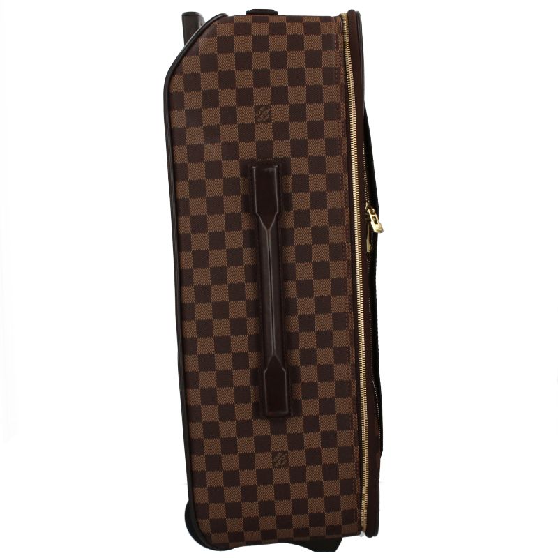 Louis Vuitton Pegase 55 N23249 Damier Ladies Suitcase Brown Excellent Condition
