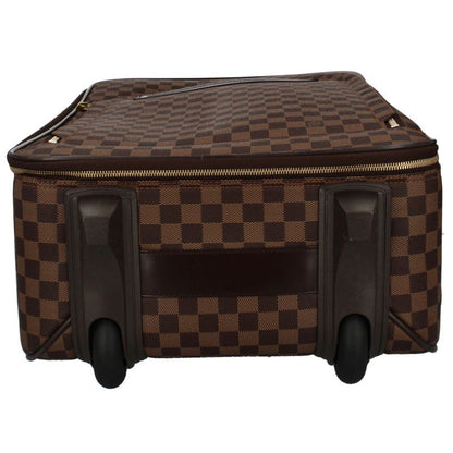 Louis Vuitton Pegase 55 N23249 Damier Ladies Suitcase Brown Excellent Condition