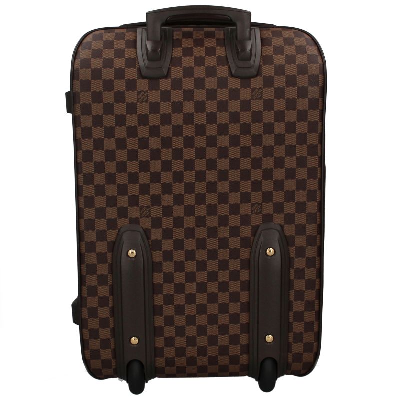 Louis Vuitton Pegase 55 N23249 Damier Ladies Suitcase Brown Excellent Condition