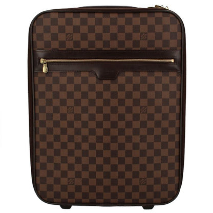 Louis Vuitton Pegase 45 N23293 Damier Men's Suitcase Brown Excellent Condition