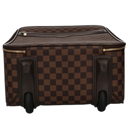 Louis Vuitton Pegase 45 N23293 Damier Men's Suitcase Brown Excellent Condition