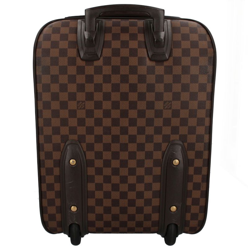 Louis Vuitton Pegase 45 N23293 Damier Men's Suitcase Brown Excellent Condition